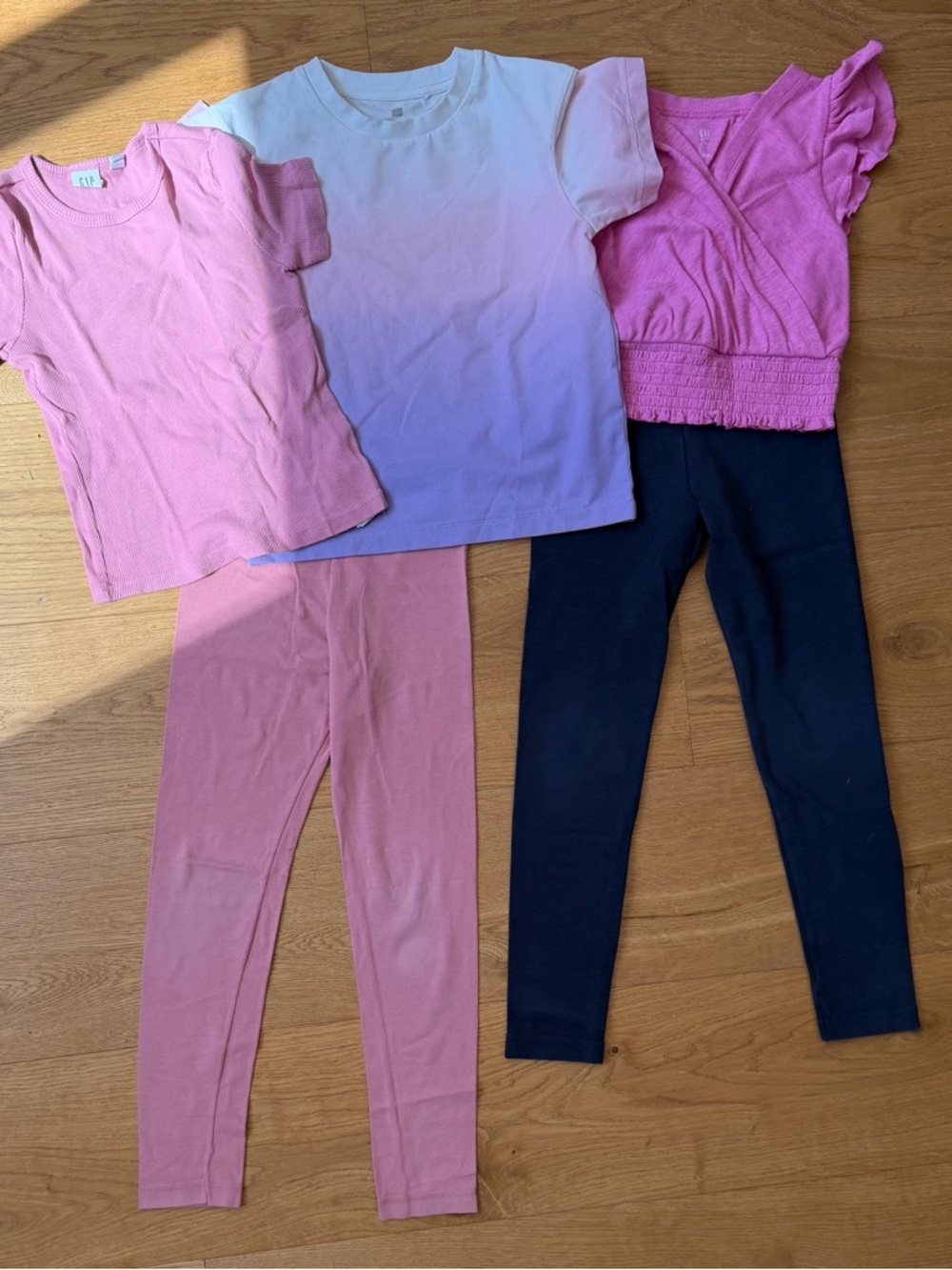 Petit Bateau Gap Pink & Navy Matching Set - 5 Pieces